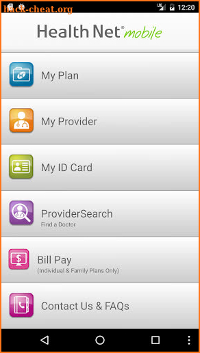 Health Net Mobile screenshot