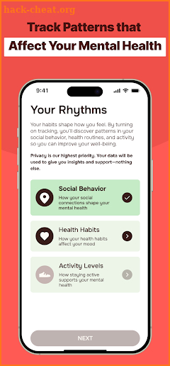 Health Rhythms screenshot