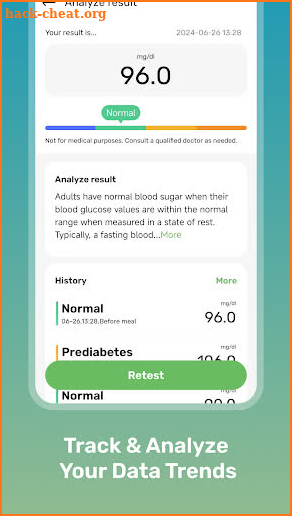 Health Sense: Blood Sugar Hub screenshot