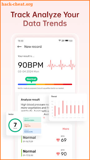 Health Sense: Pulse & BP screenshot