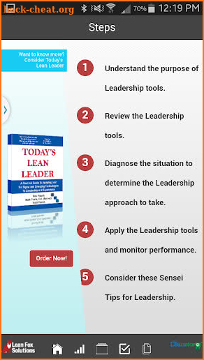 Healthcare Leadership screenshot