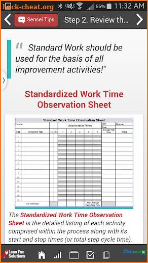 Healthcare Standard Work screenshot