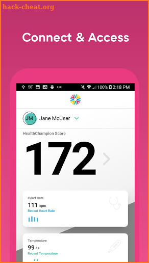 HealthChampion Beta screenshot