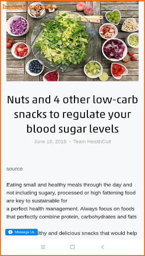 HealthCult: Healthy Food App, Fitness Trends screenshot