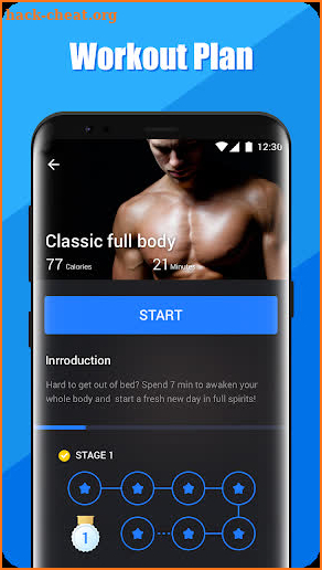 HealthFit - Abs Workout with No Equipment Needed screenshot