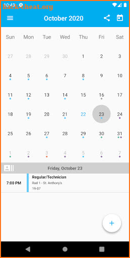 HealthQlix LaborLytics® - Mobile Scheduling screenshot