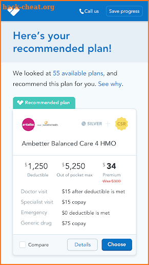 HealthSherpa: Easily shop for health coverage screenshot