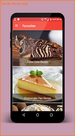 Healthy Dessert Recipes screenshot