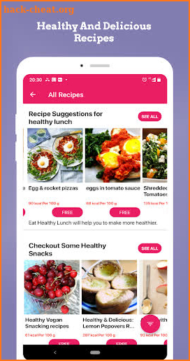 Healthy Diet - Best Diet Plan, Calorie Counter screenshot
