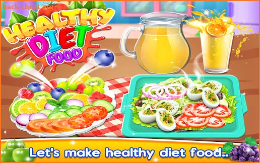 Healthy Diet Food - Free Cooking Games screenshot