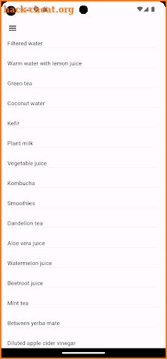 Healthy Drink Food screenshot