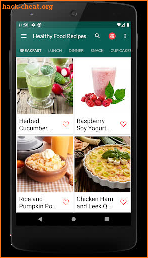 Healthy Food Recipes Free screenshot