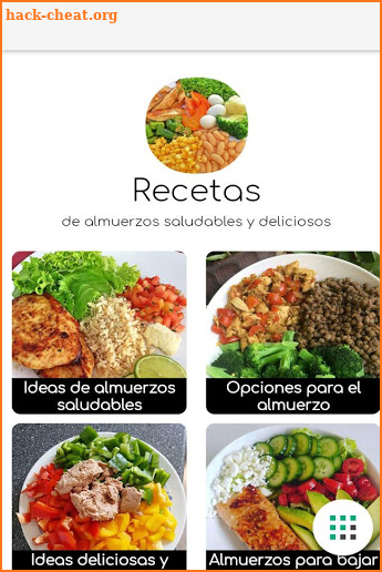 Healthy, homemade and easy lunch recipes screenshot