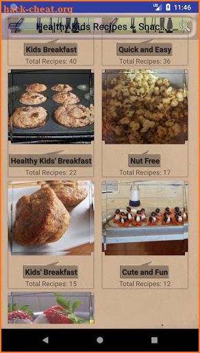 Healthy Kids Recipes ~ Snacks, Breakfast Recipes screenshot
