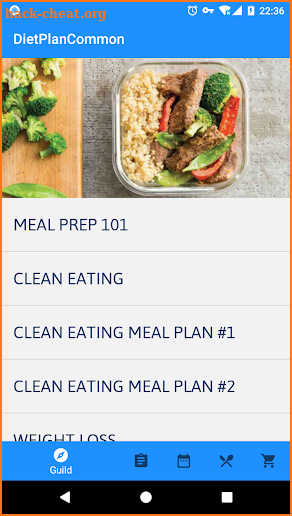 Healthy Meal Prep Cookbook screenshot