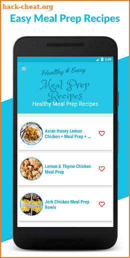 Healthy Meal Prep : Easy Meal Prep Recipes screenshot