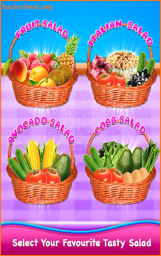 Healthy Salad Maker - Kitchen Food Cooking Game screenshot