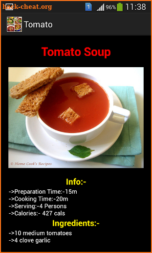 Healthy Soup Recipes screenshot