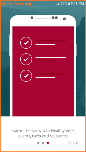 HealthySteps Benefits App screenshot