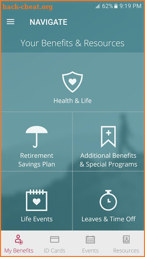 HealthySteps Benefits App screenshot