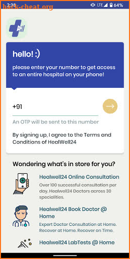 Healwell24-Online Consult | Doctor I Health Test screenshot