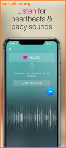 Hear My Baby Heartbeat App screenshot