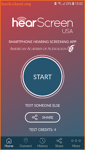hearScreen USA - Hearing Screening App screenshot