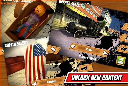 Hearse Driver 3D Game screenshot