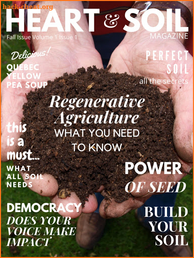 Heart and Soil Magazine screenshot