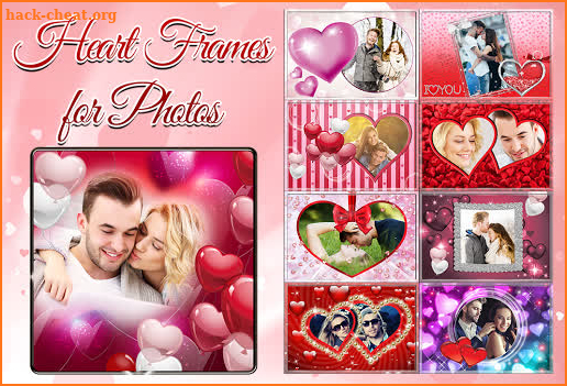 Heart Frames for Photos – Love Photo Effects screenshot