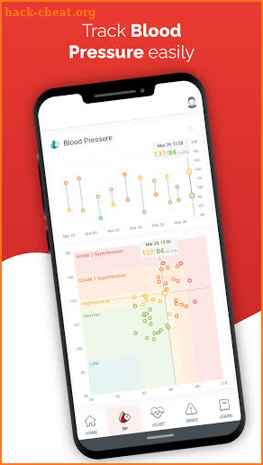Heart Monitor: Blood Pressure App screenshot