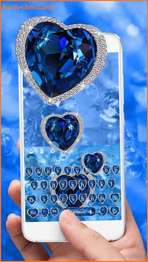 Heart of the Blue Ocean Diamond Keyboard screenshot