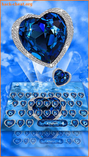 Heart of the Blue Ocean Diamond Keyboard screenshot