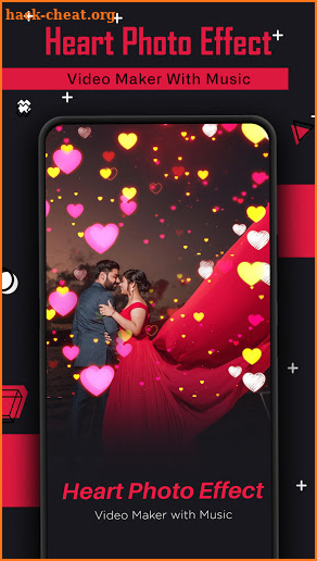 Heart Photo Effect Video Maker screenshot