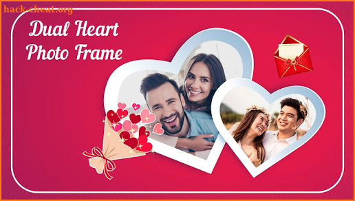 Heart Photo Frame - Love Photo Editor screenshot