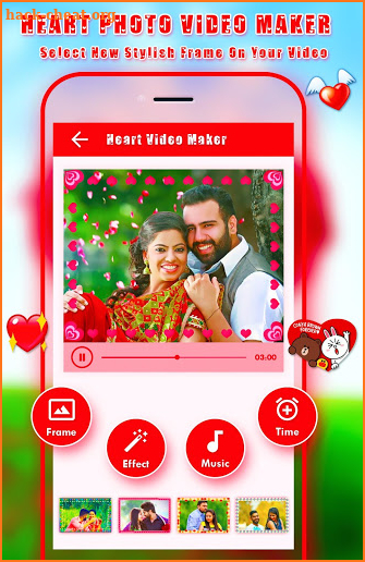 Heart Photo Video Maker - Heart Effect Editor screenshot