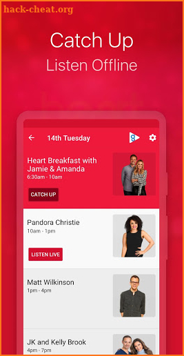Heart Radio App screenshot