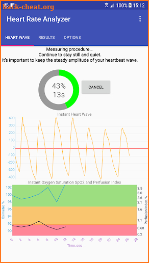 Heart Rate Analyzer screenshot