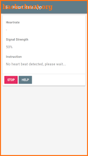 Heart Rate App screenshot