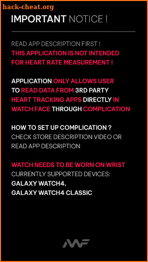 Heart Rate Complication screenshot