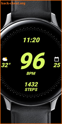 Heart Rate: Digital Watch Face screenshot