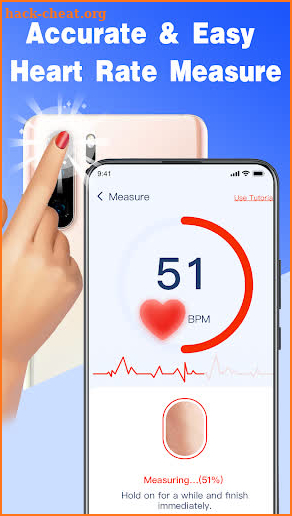 Heart Rate Health & BP Monitor screenshot