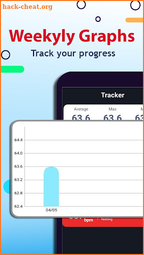 Heart rate monitor screenshot