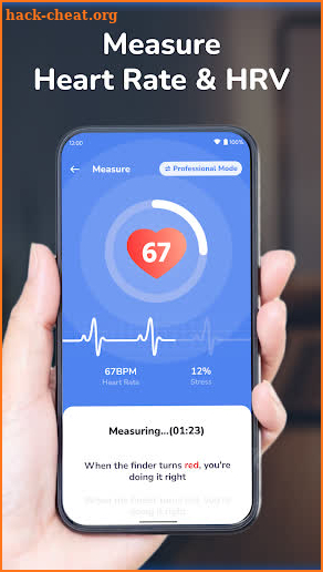 Heart Rate Monitor: Health App screenshot
