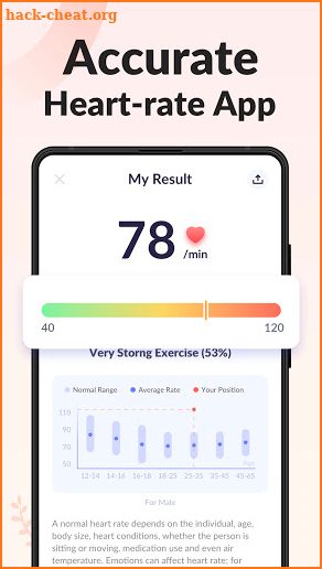 Heart Rate Monitor: Pulse screenshot