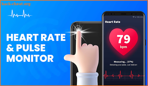 Heart Rate Monitor - Pulse App screenshot