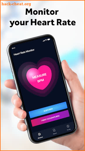 Heart Rate Monitor - Pulse App screenshot