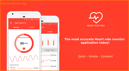 Heart Rate Pro - Heart Rate Monitor & Pulse 2018 screenshot