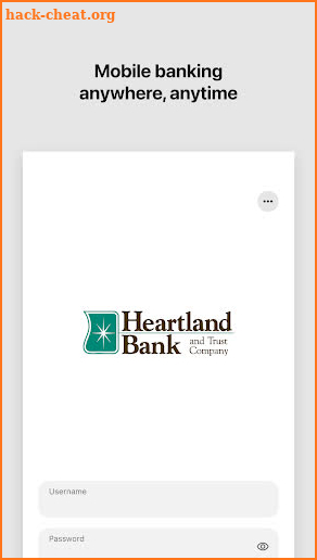 Heartland Bank Mobile Banking screenshot