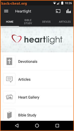 Heartlight - Daily Devotionals screenshot